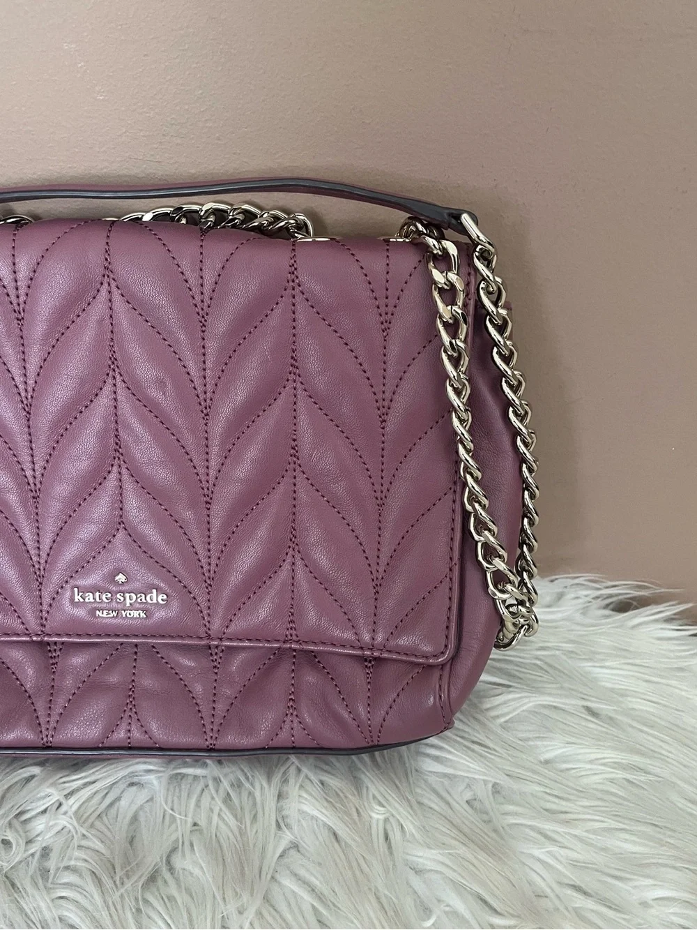 {Kate Spade} Briar Lane Emelyn Quilted Leather Shoulder Bag
